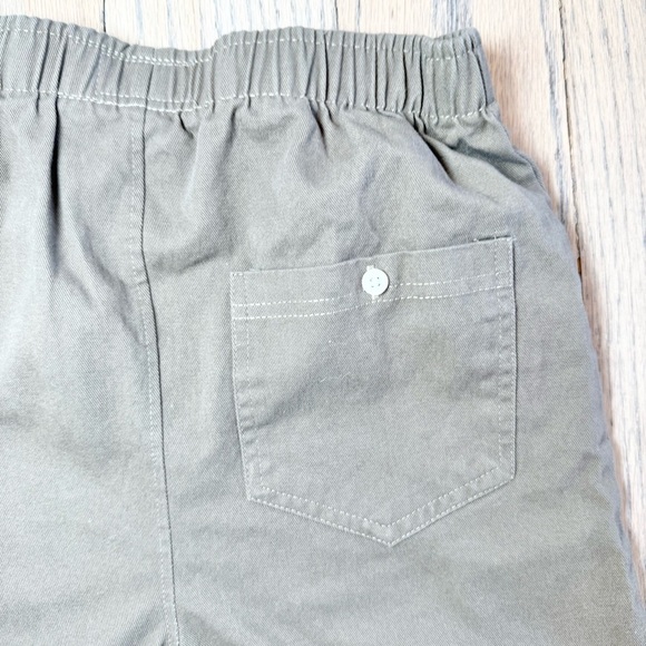 An Original Penguin Boys Khaki Elasticized Waist Jogger Pants with Pockets Sz 7Y - Picture 10 of 13